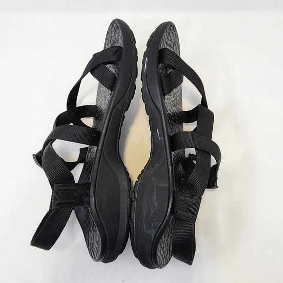 Chaco Mens Z Cloud 2 Black Adjustable Strap Outdoor Sandals Size 11 Toe Strap - Picture 7 of 8